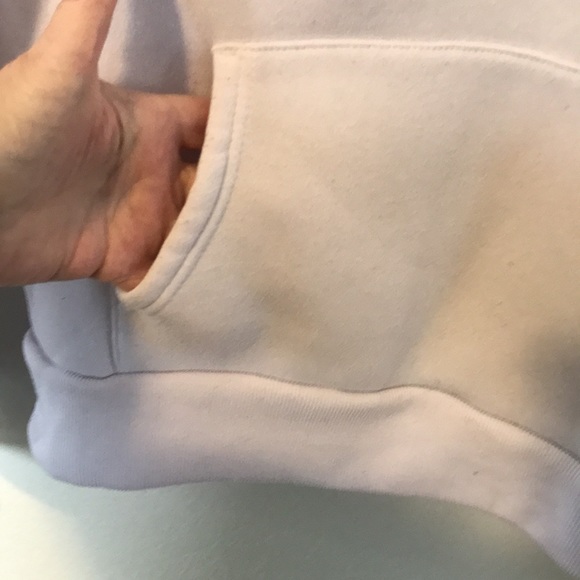 NASA HOODIE SWEATSHIRT WHITE SIZE JUNIOR LARGE GREAT CONDITION! - Picture 4 of 6